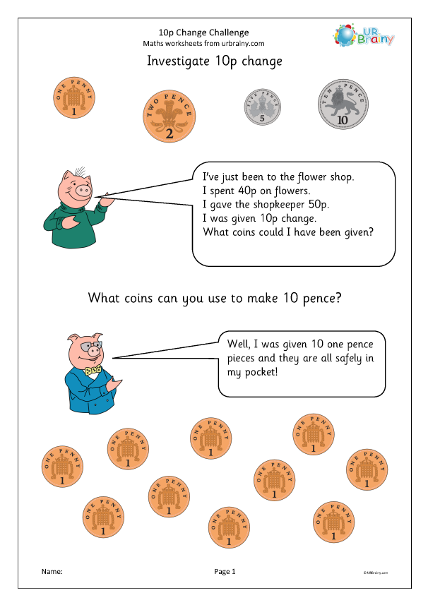 Preview of '10p change (AUD)'