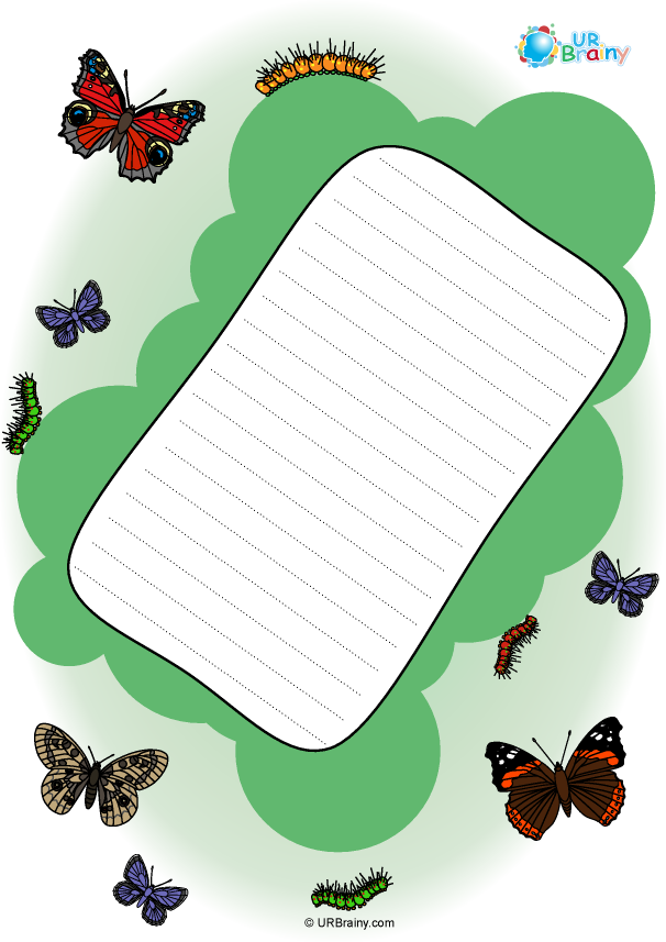 Preview of 'Insects letter paper (colour)'