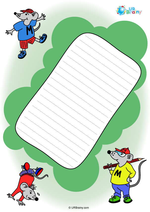 Preview of 'Rats letter paper (colour)'