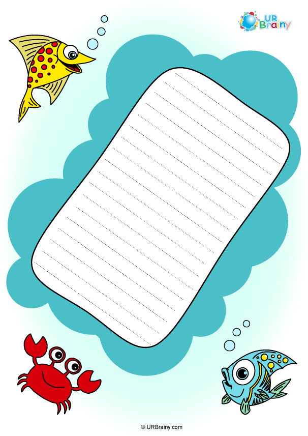 Preview of 'Seaside letter paper (colour)'