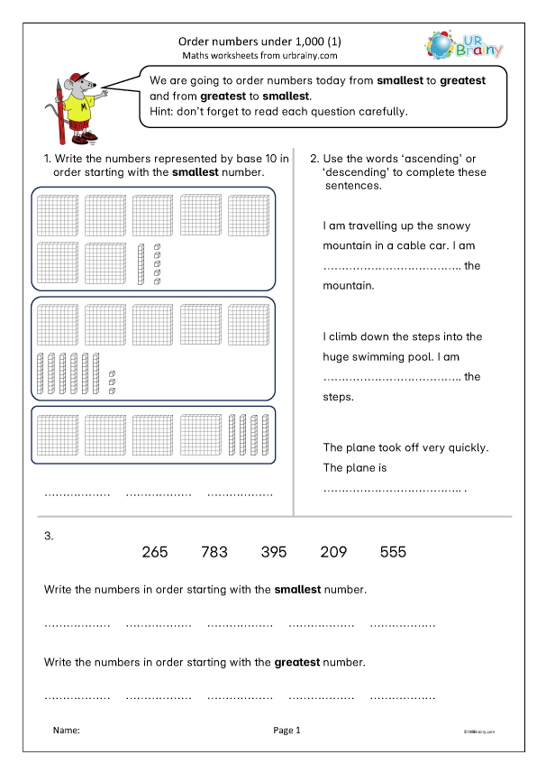 Preview of 'Order numbers under 1,000 (1)'