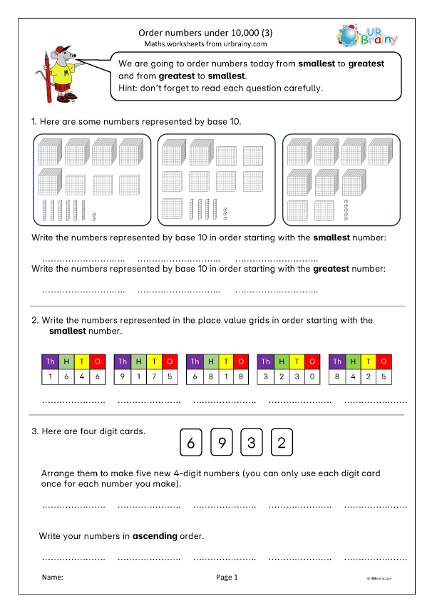 Preview of 'Order numbers under 10,000 (3)'