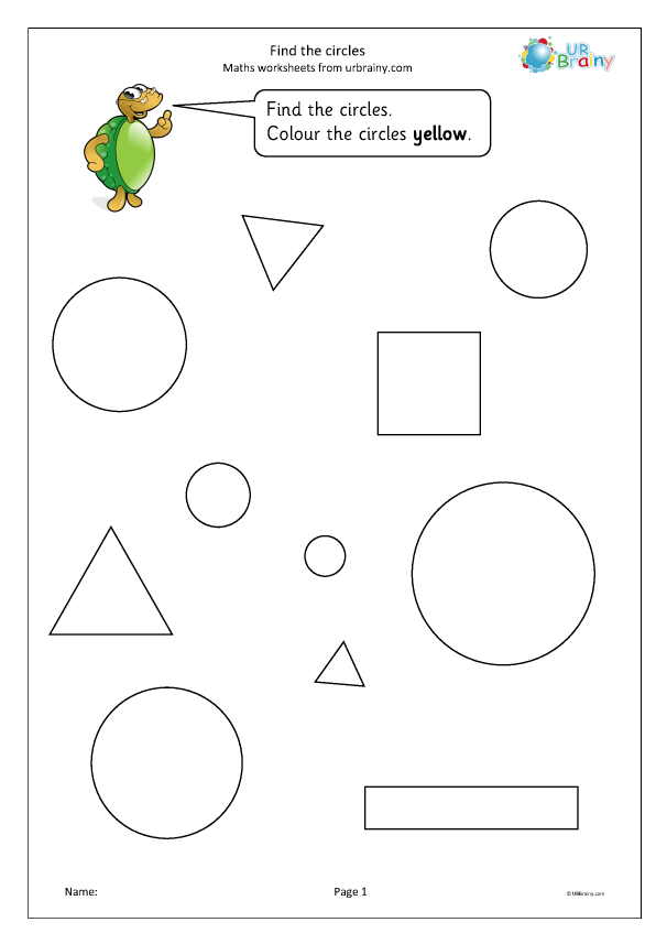 Preview of 'Find the circles'