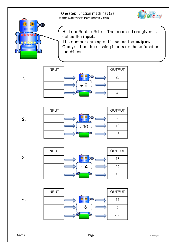 Preview of 'One step function machines (2)'