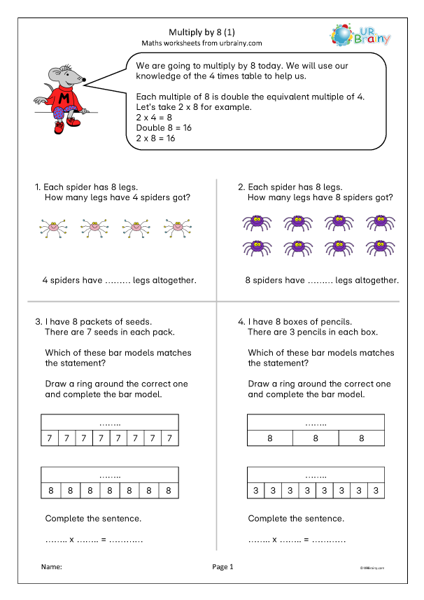 Preview of 'Multiply by 8 (1)'