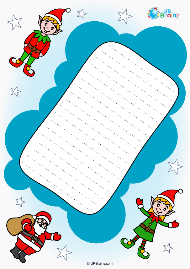 Preview of 'Letter locking featuring Christmas (colour)'