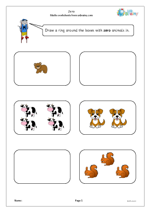 Preview of worksheet Zero