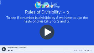 Preview of game Rules of Divisibility: ÷6