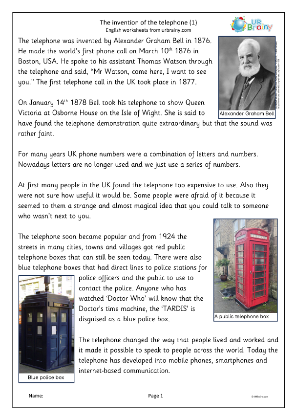 Preview of 'Invention of the telephone (1)'