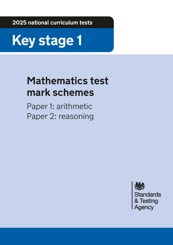Preview of '2025 KS1 Mathematics Test Mark Schemes'