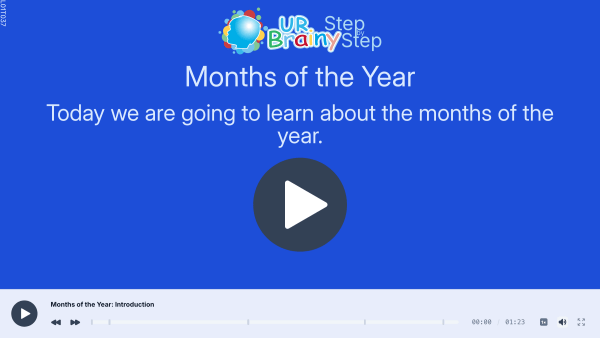 Preview of 'Months of the year'