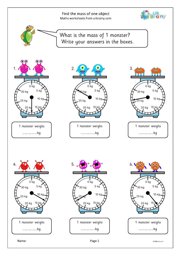 Preview of 'Find the mass of one object'