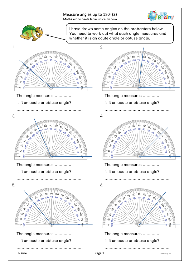 Preview of 'Measure angles up to 180 degrees (2)'