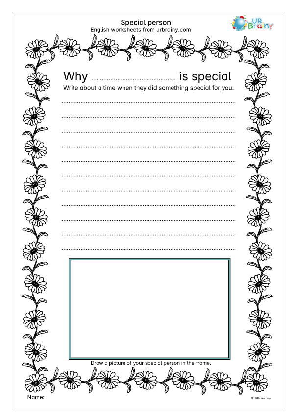 Preview of 'Special person'