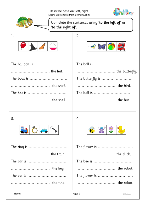 Preview of 'Describe position: left right'