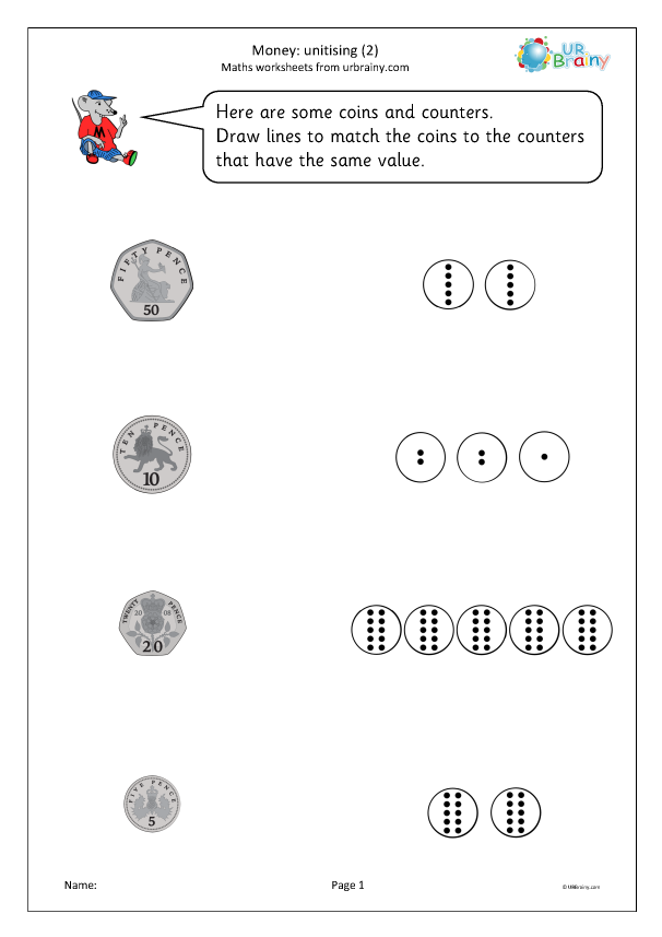 Preview of 'Money: unitising (2) '