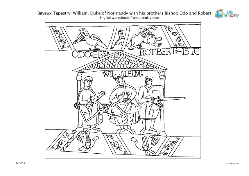 Preview of 'Bayeux Tapestry: William and Bishop Odo'