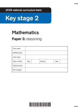 Preview of worksheet 2026 KS2 Mathematics Paper 3 Reasoning