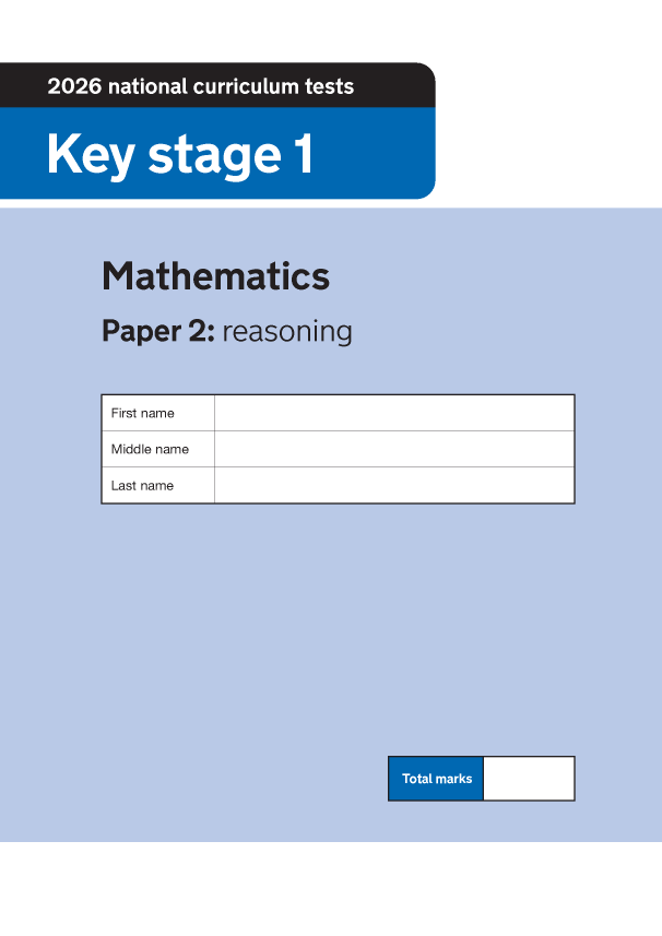 Preview of '2026 KS1 Mathematics Paper 2 Reasoning'