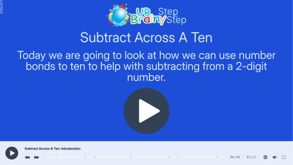 Preview of 'Subtract across a ten'