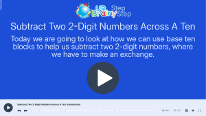 Preview of game Subtract two 2-digit numbers across a ten