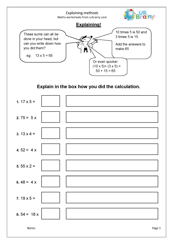 Preview of 'Explaining methods'