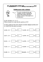 division in year 4 age 8 9