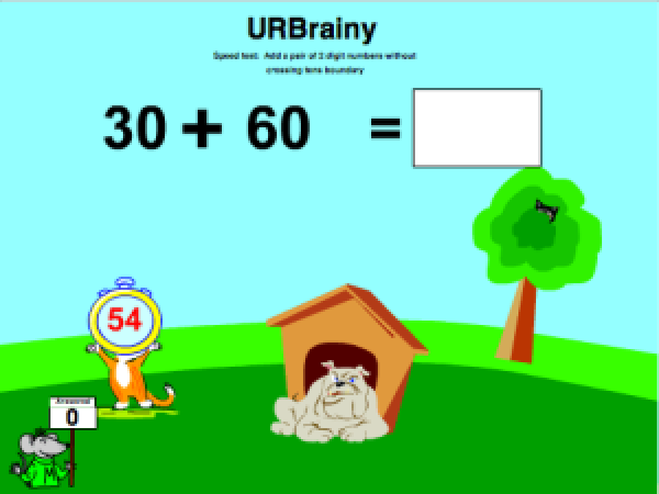 Preview of 'Add a Pair of 2 Digit Numbers'