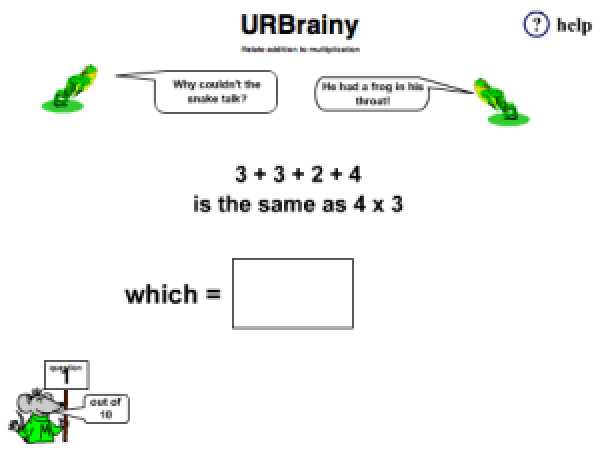 Preview of 'Relate Addition To Multiplication'