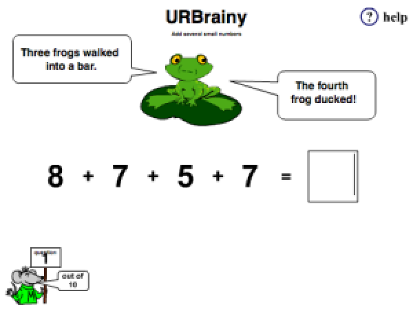 Preview of 'Add Several Small Numbers'