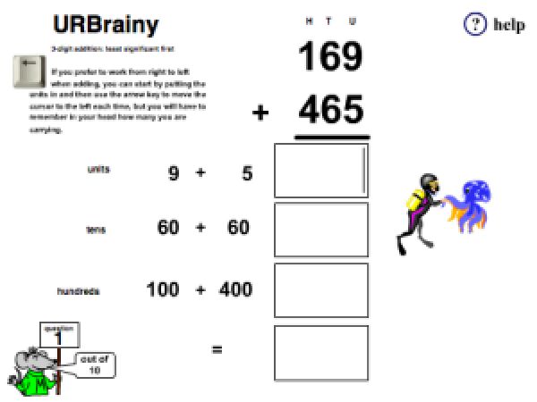 Preview of '3-digit Addition: Least Significant First'