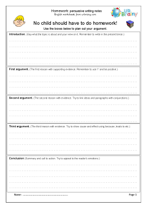 Preview of worksheet Homework: notes