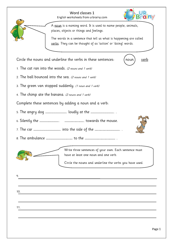 Preview of 'Word classes (1)'