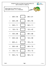 year 3 maths worksheets age 7 8