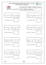 Year 1 Maths Worksheets (age 5-6)