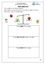 measurement maths worksheets for year 1 age 5 6 measuring weight worksheet