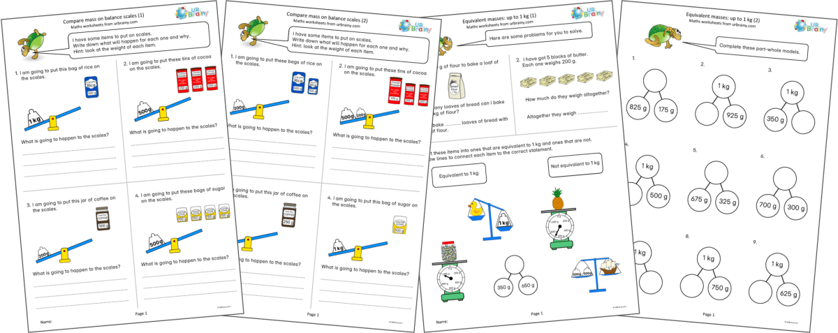 Year 3:  Comparing Mass
