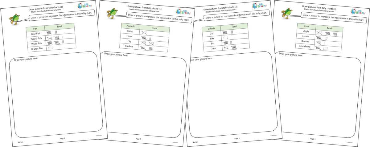 Year 2:  Tally charts