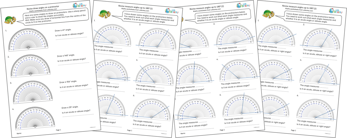 Year 6: Revise angle
