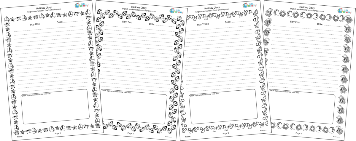English: Holiday Diary