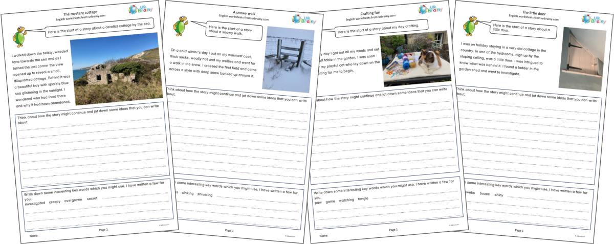 English: Story Writing Ideas