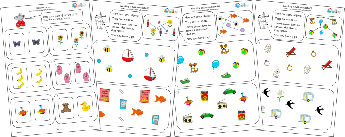 Reception: Matching Objects