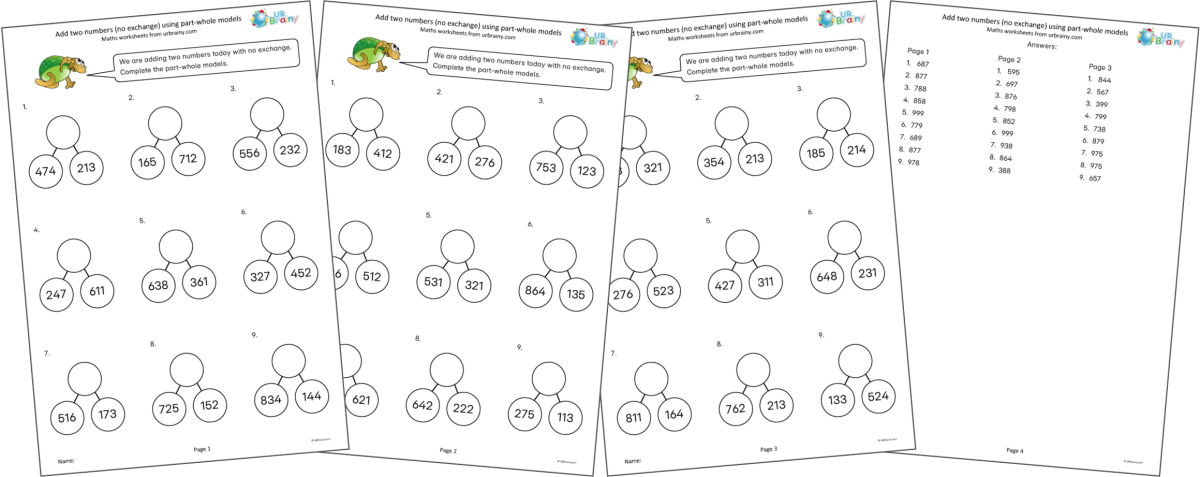 New Year 3: Add 2 Numbers: No Exchange