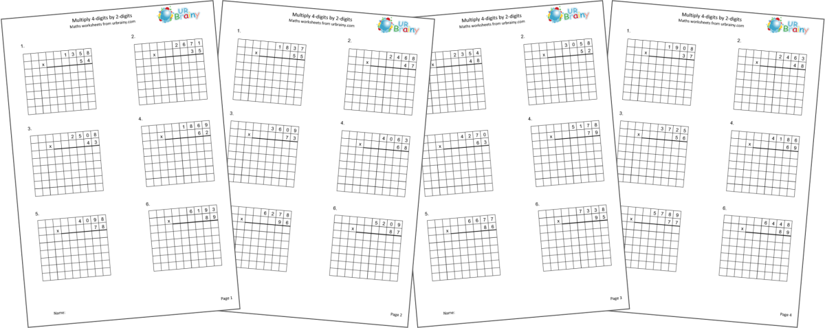 New Year 6: Written Multiplication