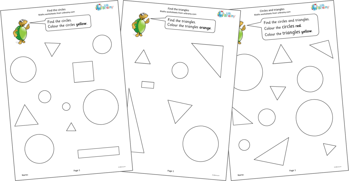 New Early Reception Resources: Circles and Triangles 