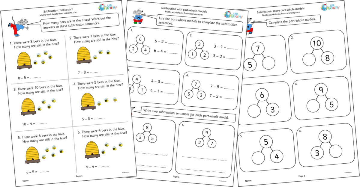 New Year 1 Subtraction