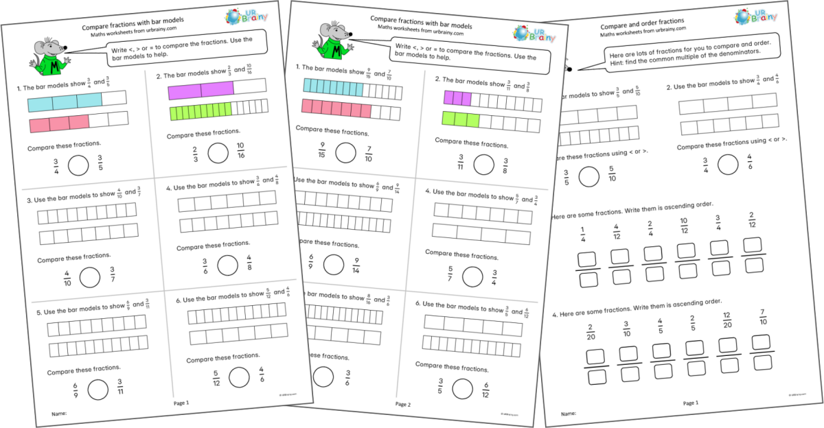 New Year 6: Fractions  
