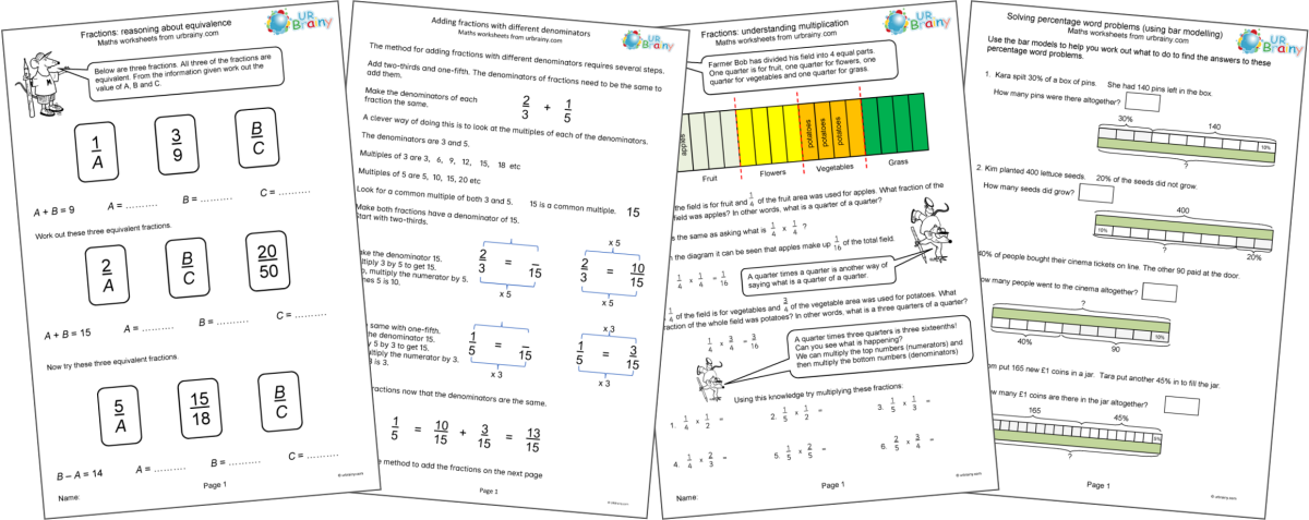 Fractions in Year 6