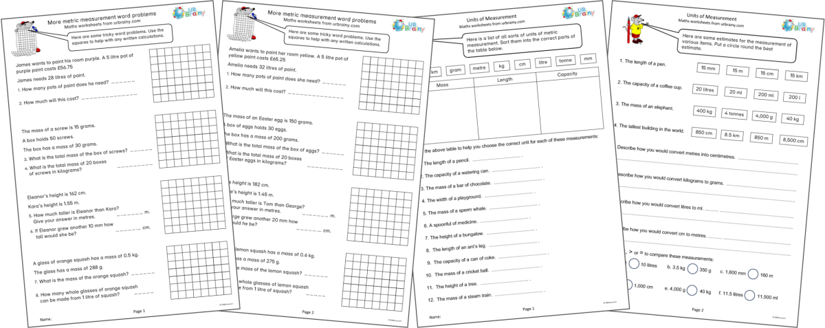 New Year 6: Units of Measurement
